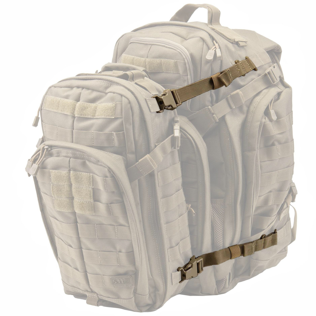 4ct Compression & Bag Attachment Straps Tactical Rush Backpack Tier System 