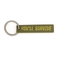 5.11 Tactical You'll Survive Keychain