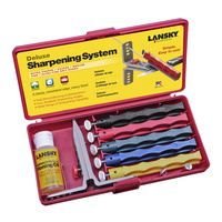 Lansky Deluxe 5-Stone System / Precision Knife Sharpening Kit LKCLX