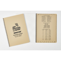 Modestone C42MIL Side Spiral Notepad A4, 210x297mm, 50 sheets, TAN (NSN: 7530-58-001-4109)