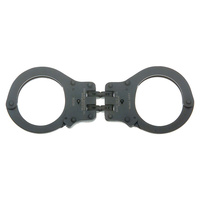 Peerless Model 802C Hinged Handcuff - Black Oxide Finish
