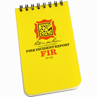 Rite-In-The-Rain All-Weather Fire Incident Report 3in x 5in