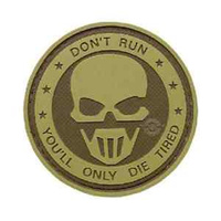 5ive Star Gear PVC Morale Patch Dont Run Ghost