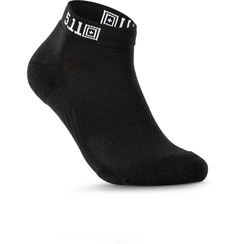 5.11 Tactical PT-R Basic Ankle Socks 6PK [Colour: Black] [Size: Medium]