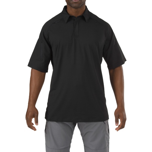 5.11 Rapid Performance Short Sleeve Polo Shirt - Black