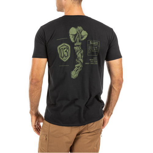 5.11 Tactical Chip Axe S/S Tee [Size: Small]