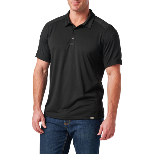 5.11 Tactical Paramount Crest Polo [Colour: Black] [Size: Small]
