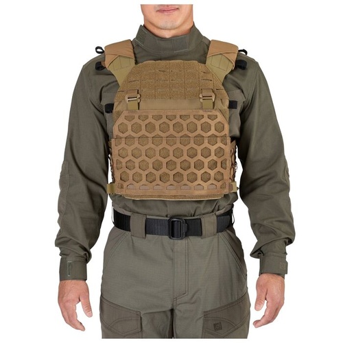 5.11 All Missions Plate Carrier [Colour: Kangaroo] [Size: Large/Extra Large]