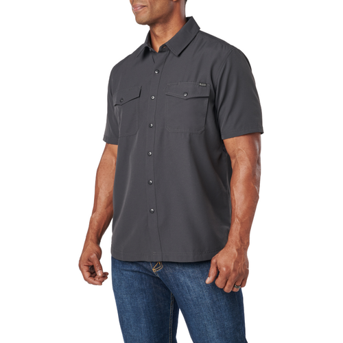 5.11 Tactical Marksman S/S Shirt [Colour: Volcanic] [Size: Small]