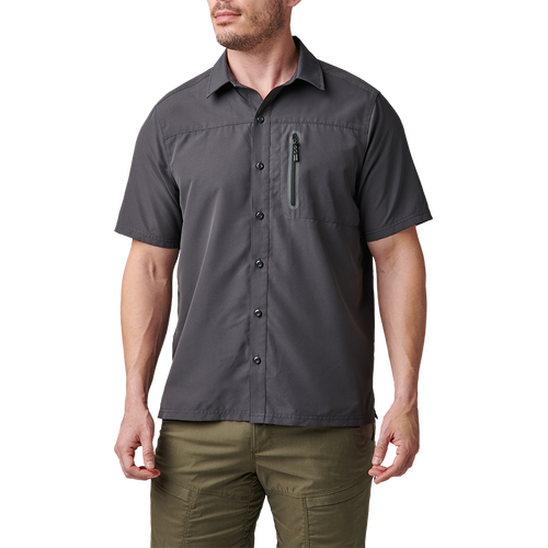 5.11 Tactical Marksman Utility S/S Shirt [Colour: Volcanic] [Size: Small]