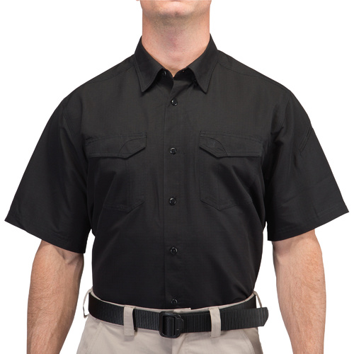 5.11 Fast-Tac Short Sleeve Shirt [Colour: Black] [Size: Large]