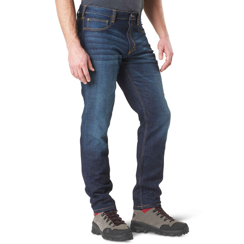 5.11 Defender-Flex Jeans - Slim Fit [Colour: Dark Wash Indigo] [Size: 30 x 30]
