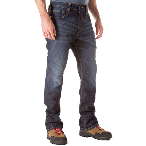 5.11 Defender-Flex Jeans - Straight Fit [Colour: Dark Wash Indigo] [Size: 30 x 30]
