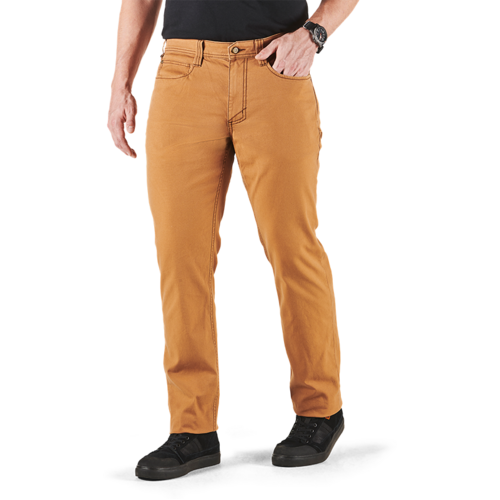 5.11 Tactical Defender-Flex Range Pant [Colour: Brown Duck] [Size (Waist x Inseam): 36 x 30]