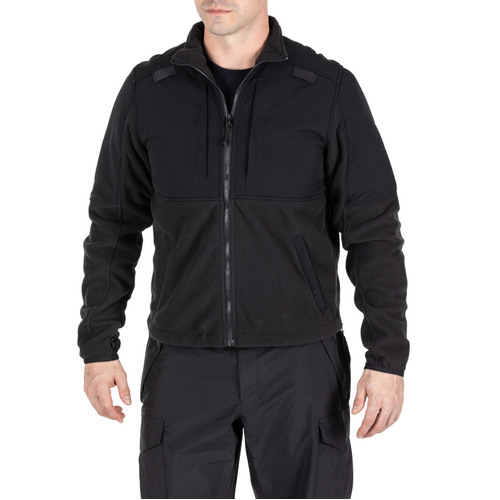5.11 Tactical Fleece Jacket 2.0 [Colour: Black] [Size: Small]