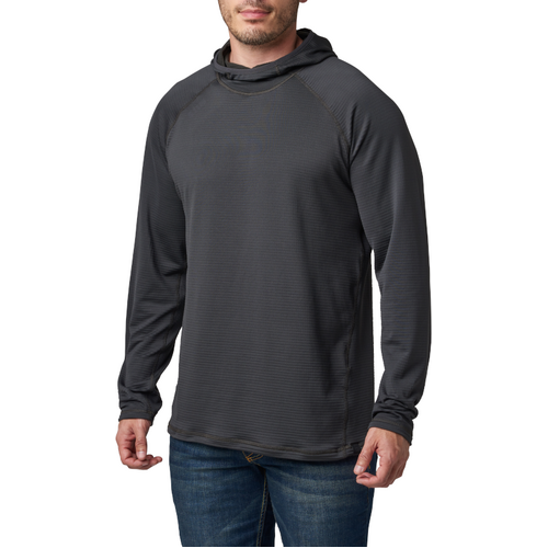 5.11 Tactical Stratos L/S Hoodie [Colour: Volcanic] [Size: Small]