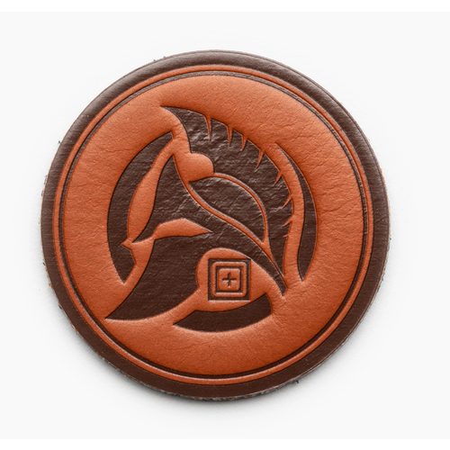 5.11 Tactical Spartan Coin Leather Patch