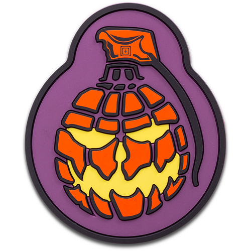 5.11 Tactical Jackolantern Grenade Patch [Colour: Grape]