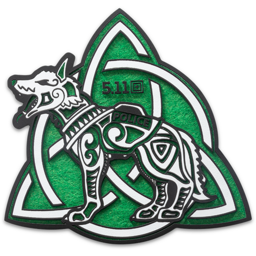 5.11 Tactical Celtic Police Dog Patch