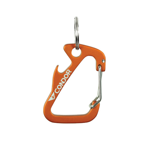 Condor Carabiner Keychain [Colour: Blaze Orange]