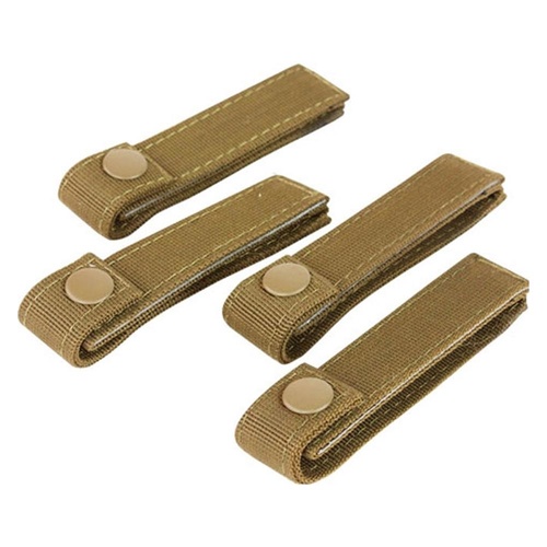 Condor - 4inch MOD Straps (Pack of 4) [Colour: Coyote Brown]