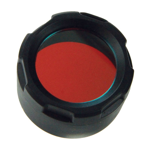PowerTac Red Filter Cover for Warrior, Reloaded, Hero