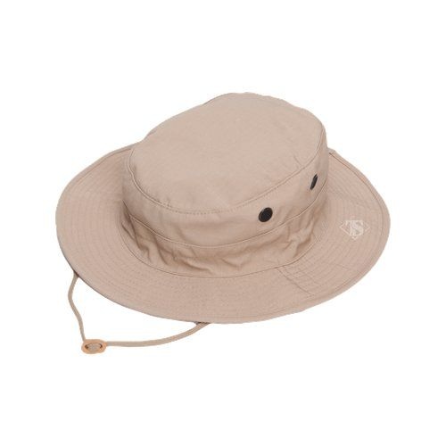 TruSpec Gen II Adjustable Boonie Hat [Color: Khaki] [Material: 65/35 Polyester Cotton Rip-Stop]