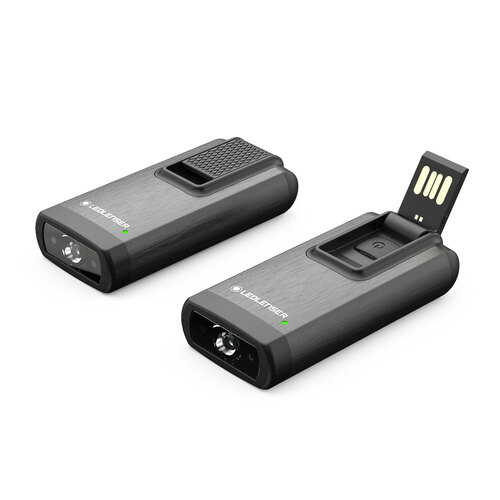 Ledlenser K6R w/4GB USB Flash Drive Grey / Gift Box