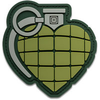 5.11 Tactical Grenade Heart Patch