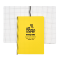 Modestone C54 Side Spiral Notepad A5 148x210mm - 50 sheets - YELLOW